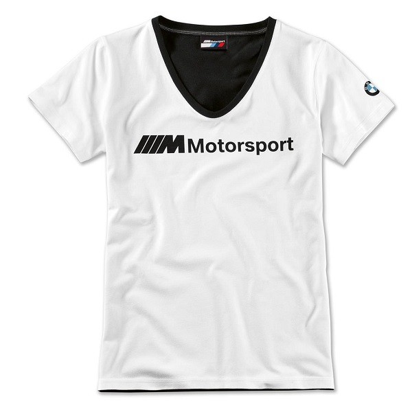 BMW M Motorsport Tshirt Women Logo Taglia L